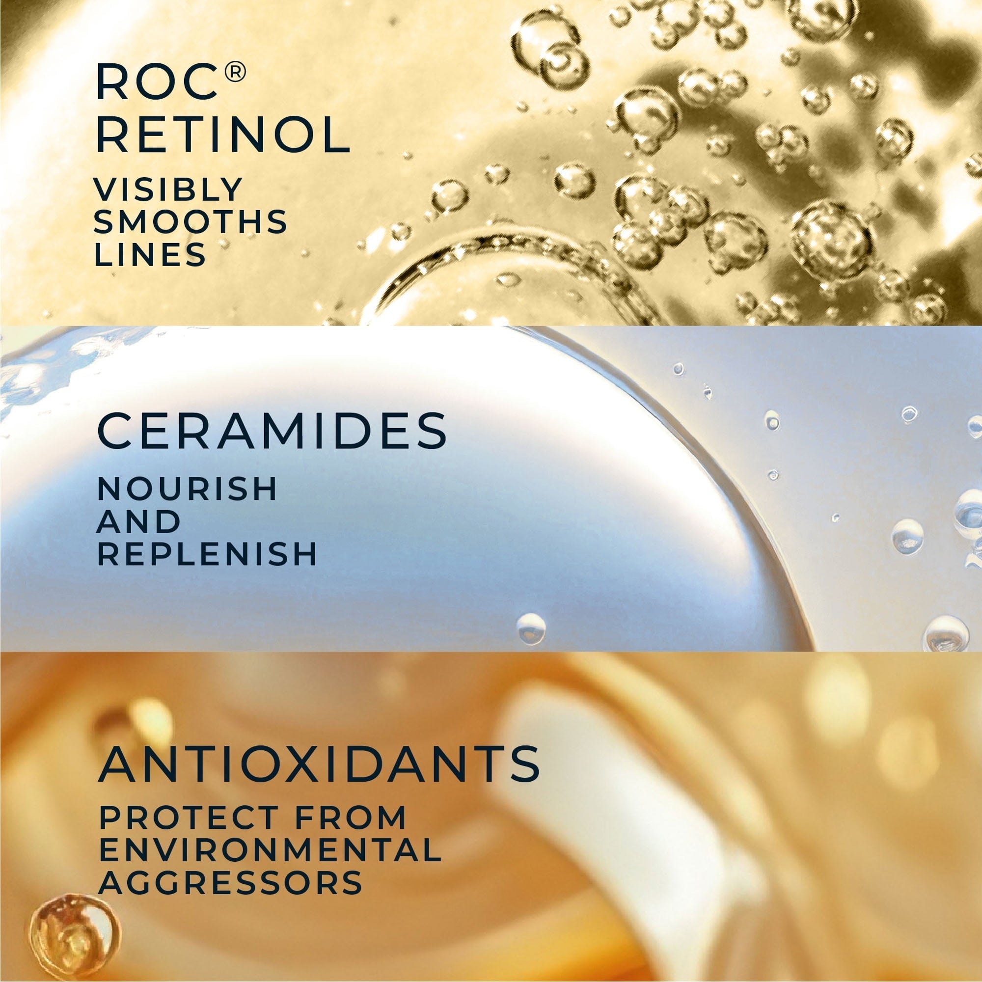 RoC Retinol Correxion Capsules, Anti-Aging Night Serum, Anti-Wrinkle Treatment, 30 Ct