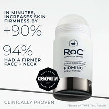Retinol serum stick jar with white cap and silver base