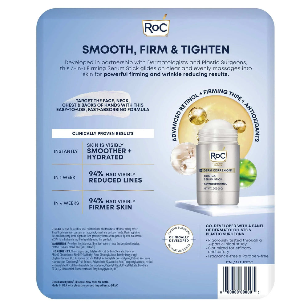 RoC Derm Correxion Firming Serum Stick, 1 oz, 2-pack - USA MEGA SHOP