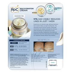RoC Retinol Correxion Max Hydration Cream, 1.7 oz & 3.4 oz