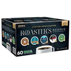 Roaster's Reserve Coffee K-Cup Pod Variety Pack, 60ct K-Cup Pods