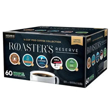 Coffee K-Cup pod variety pack box angled with pod icons and cup graphic, limited