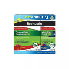 Day & Night cough DM multi-pack box showing daytime and nighttime maximum strength