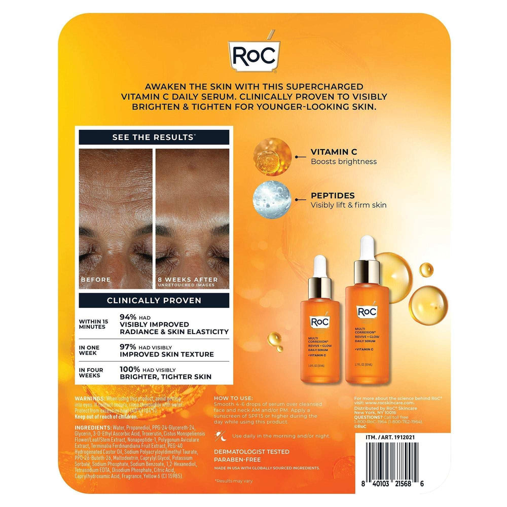 Roc Vitamin C Serum Revive Set - USA MEGA SHOP