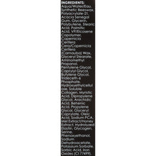 Rodial XXL mascara ingredients text on tube