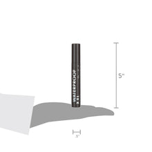 Rodial Waterproof XXL mascara shown on hand, 5 in