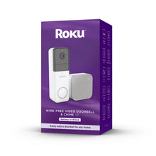 Roku wire-free video doorbell and chime SE box with doorbell and chime devices