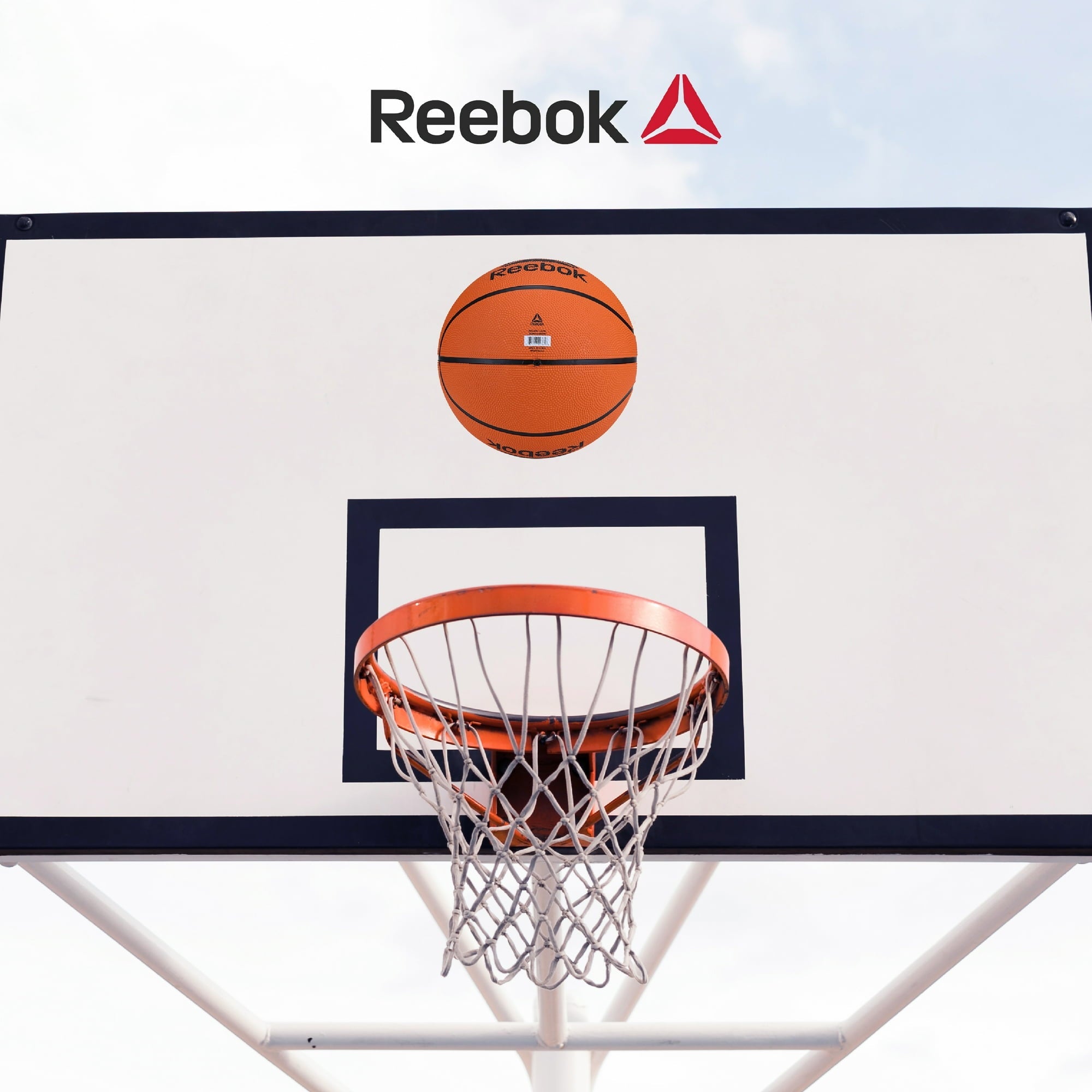 Reebok Delta Outdoor Rubber Basketball, Offical Game Size 7 (29.5 in)