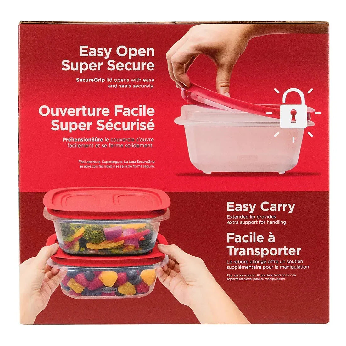 Rubbermaid EZStore 28-Pc. Food Storage Set - USA MEGA SHOP
