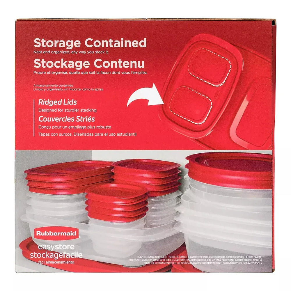 Rubbermaid EZStore 28-Pc. Food Storage Set - USA MEGA SHOP