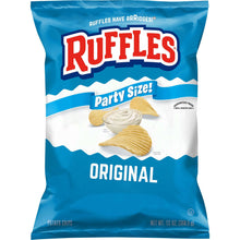 Potato snack chip bag, party size, original flavor