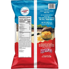 Ruffles Potato Chips, Cheddar & Sour Cream, 27 oz