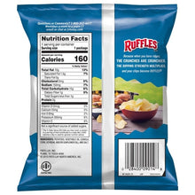 Ruffles Potato Chips, Original, 1 oz, 50-count