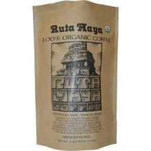 Ruta Maya organic whole bean coffee bag, medium roast, 5 lb, kraft paper pouch
