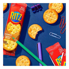 Ritz peanut butter cracker sandwiches with multiple snack packs and small crackers