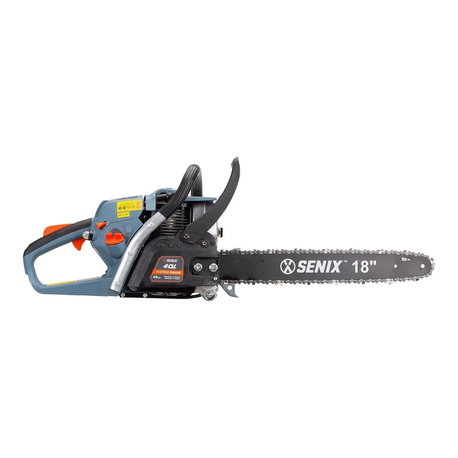 SENIX 20" 4QL® 49cc 4-Cycle 18" Gas Chainsaw