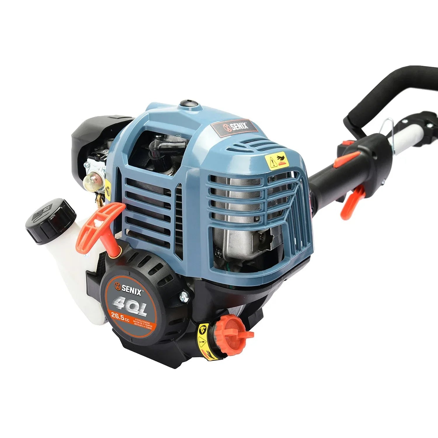 SENIX 4QL® 26.5cc 4-Cycle 17" Gas String Trimmer, Weed Eater, Attachment Capable
