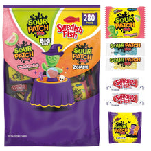 SOUR PATCH KIDS & SWEDISH FISH Halloween Candy, Variety Pack, 280 pcs.