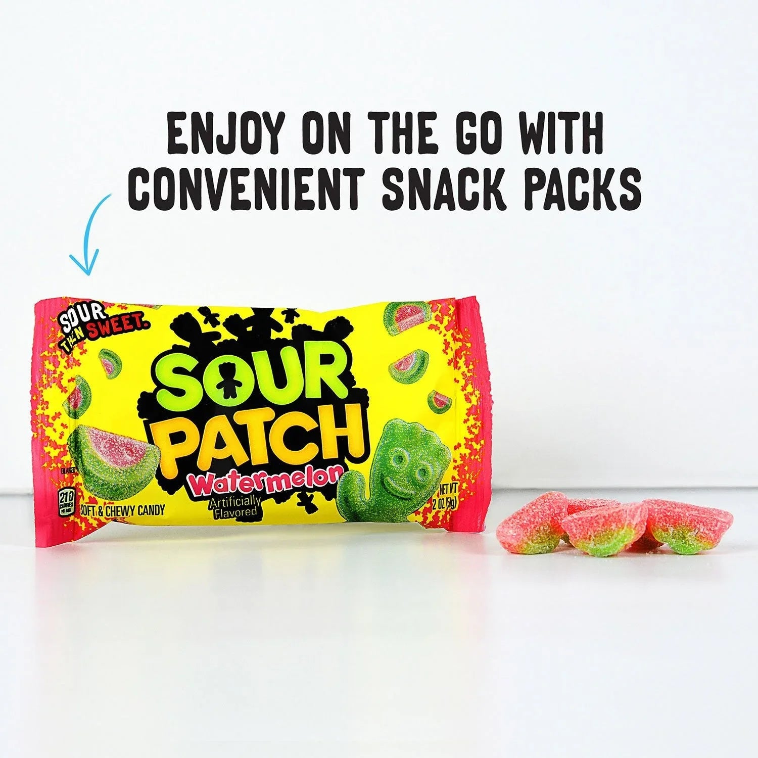 SOUR PATCH KIDS & SWEDISH FISH Variety Pack Candy, 2 oz., 24 pk. - USA MEGA SHOP