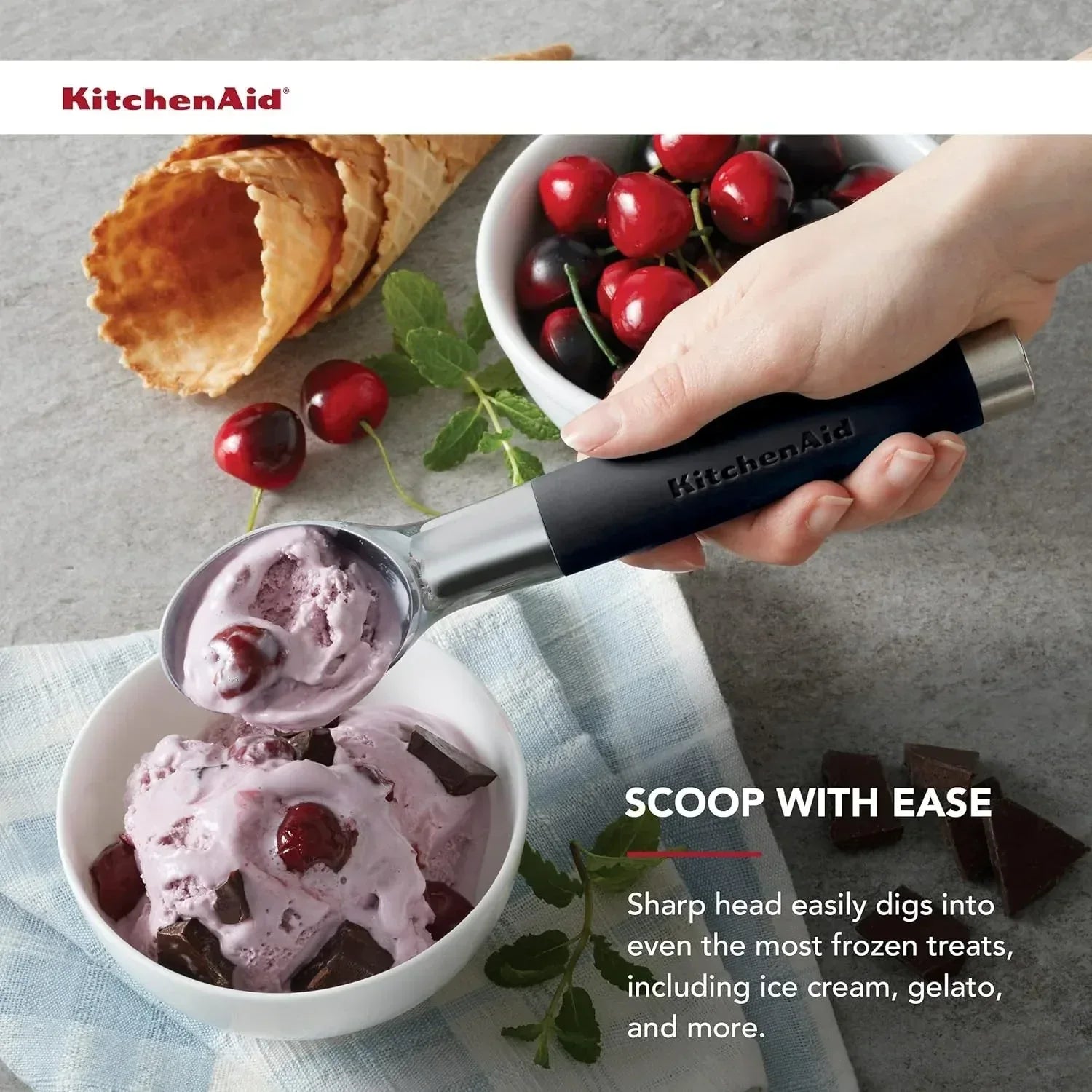 KitchenAid Gourmet Ice Cream Scoop