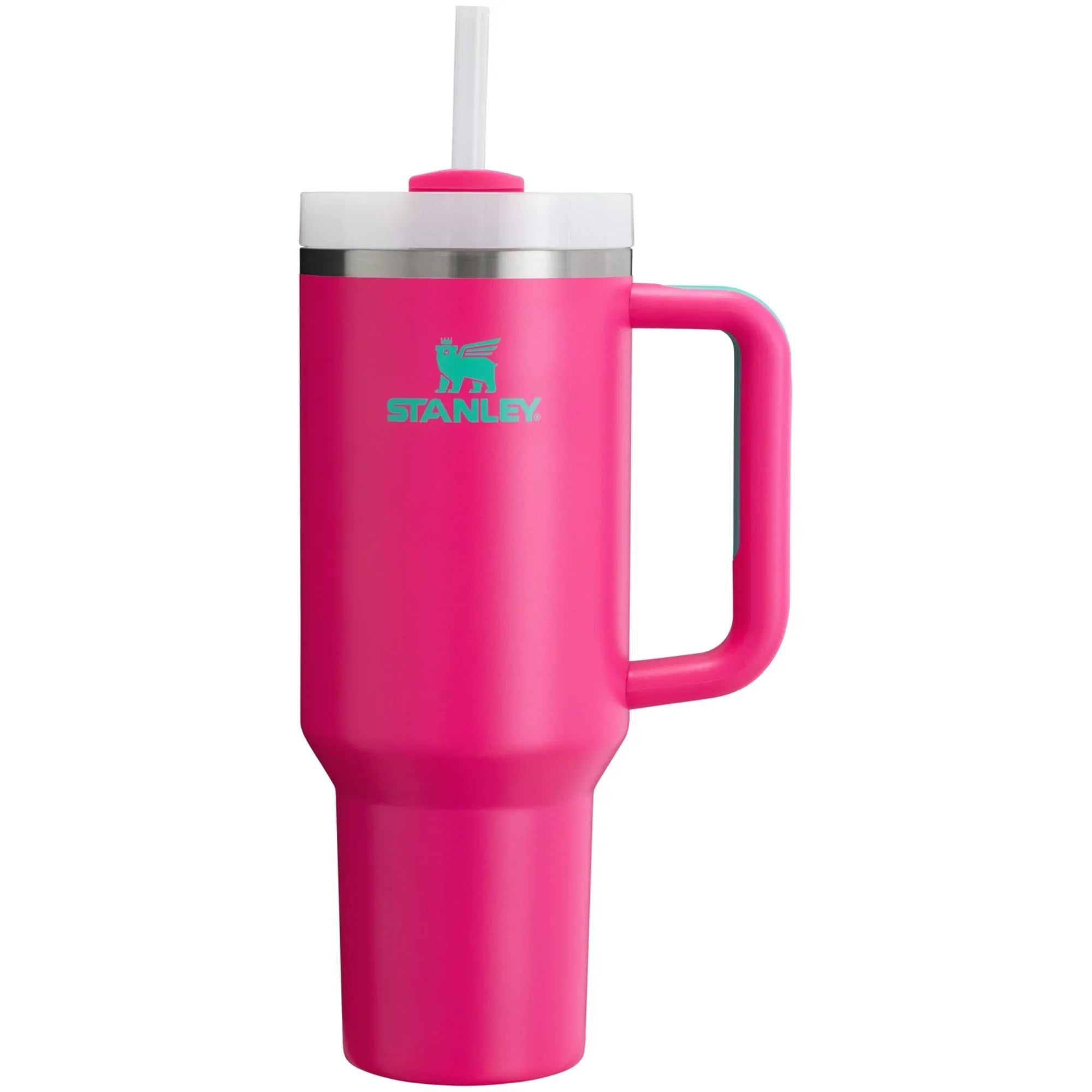 Stanley Quencher Flowstate 40oz Bright Lime Stainless Steel Tumbler - USA MEGA SHOP
