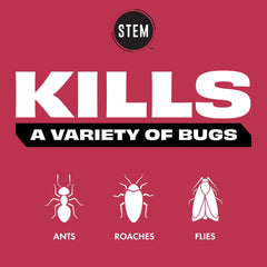 STEM Kills Indoor/Outdoor Ant, Roach & Spider Bug Spray, 12 fl oz