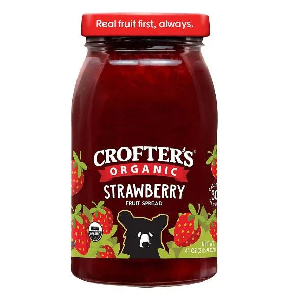 Crofter's Organic Premium Spread, Strawberry, 41 oz. - USA MEGA SHOP
