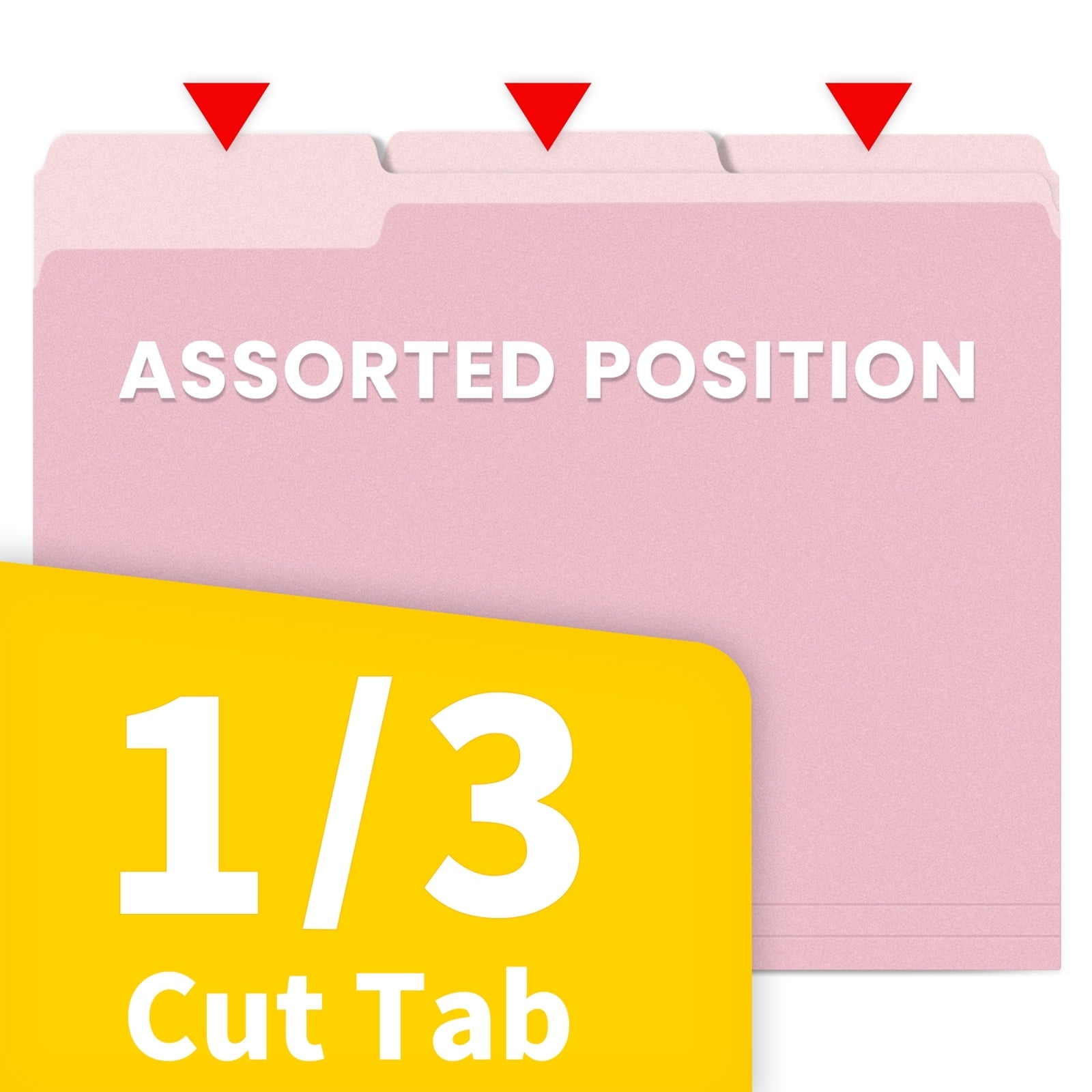 SUNEE File Folders, 30 pack Manilla Folders 8.5 x 11, 1/3 Cut Tab for Easy Labeling and Organization, Durable Standard Paper for Home, Office, School Filing