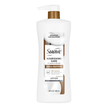 28 fl oz hand and body lotion pump bottle, white with brown dispenser