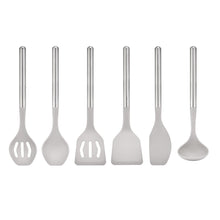 Sabatier 6-piece Stainless Steel and Silicone Tool Set