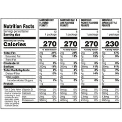Sabritas Variety Pack Peanuts, 30 pk.