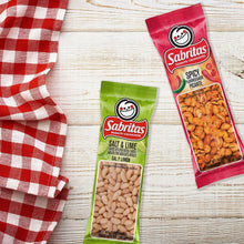 Sabritas salt & lime and spicy peanut snack bags with peanuts