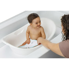 Safety 1st 3-in-1 Clean Fun Plastic Rigid Baby Bathtub, Harbor Mist