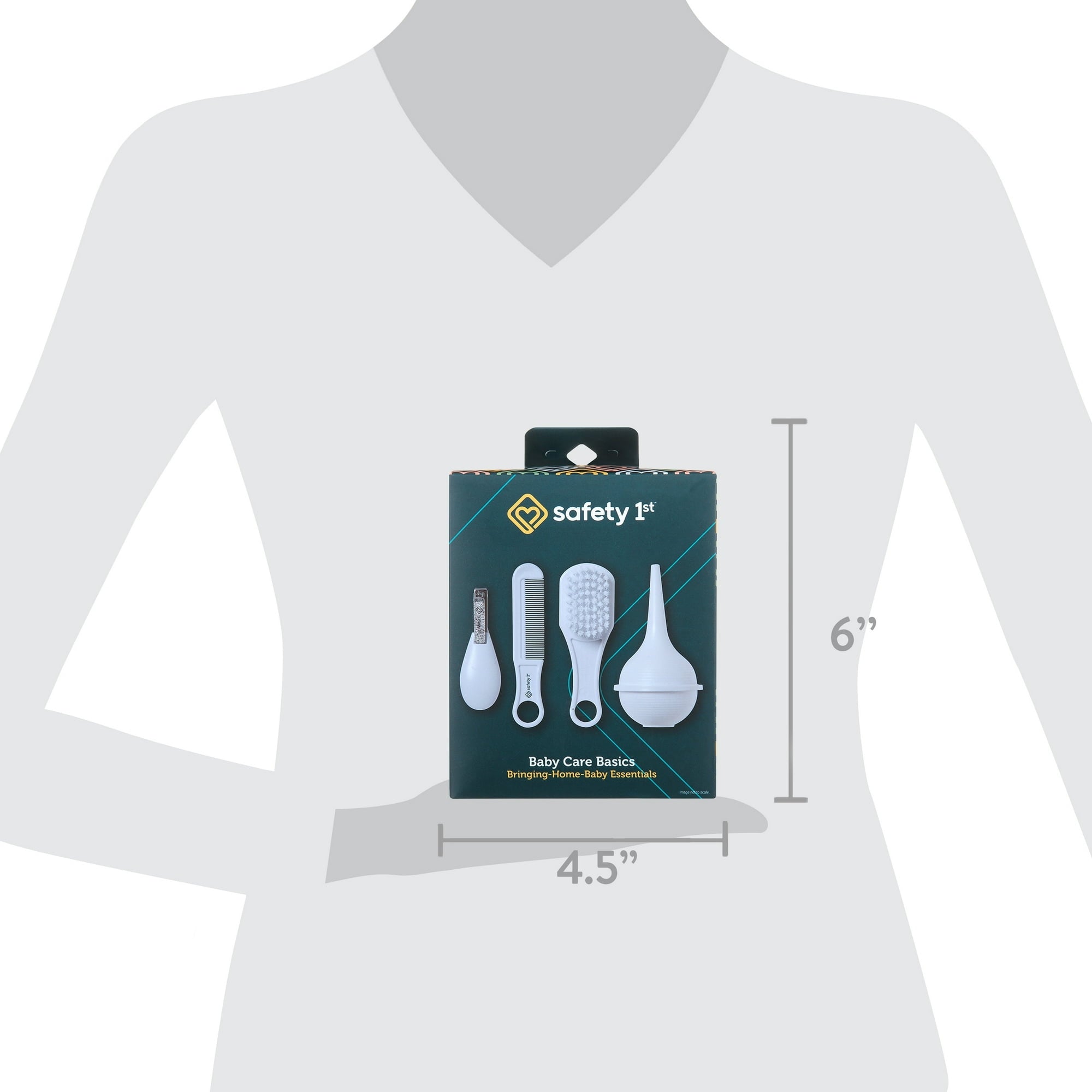 Safety 1st Baby Care Basics 4 Piece Infant Essentials Set, White