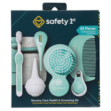 Safety 1st nursery care grooming kit, 24-piece set with tools in teal case