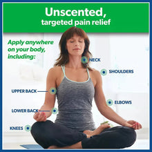 Pain-relief gel patch for neck, shoulders, upper/lower back, elbows and knees