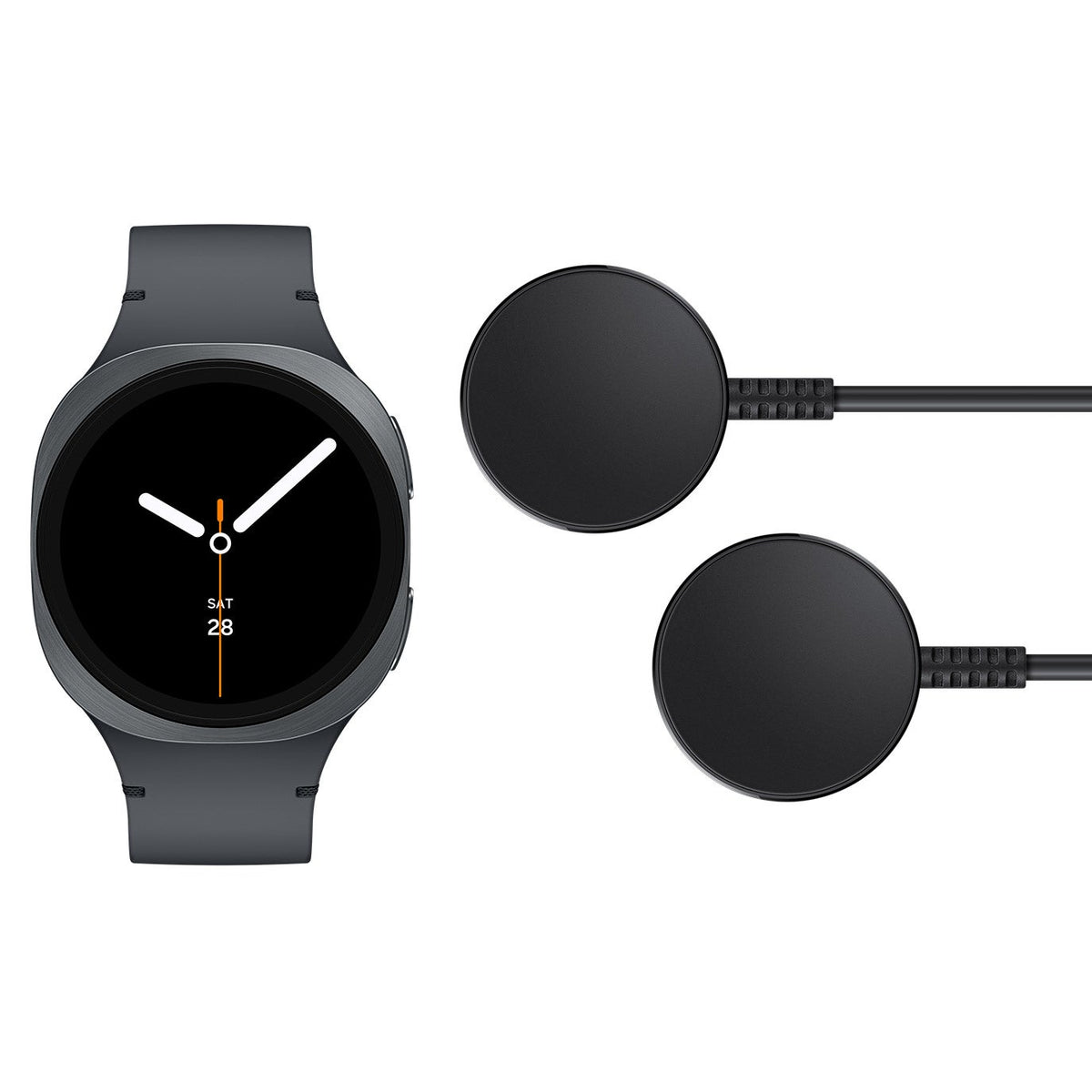 Samsung Galaxy Watch8 40mm Smartwatch with Two Wireless Fast Chargers