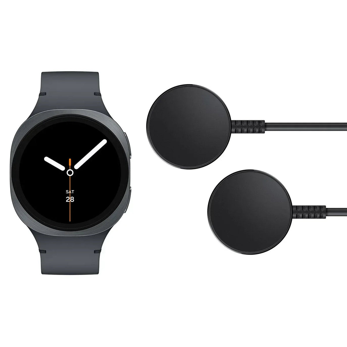 Samsung Galaxy Watch8 40mm Smartwatch with Two Wireless Fast Chargers