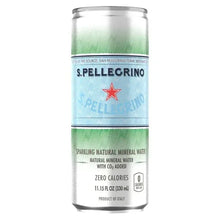 S.PELLEGRINO sparkling mineral water can, 11.15 fl oz, zero calories
