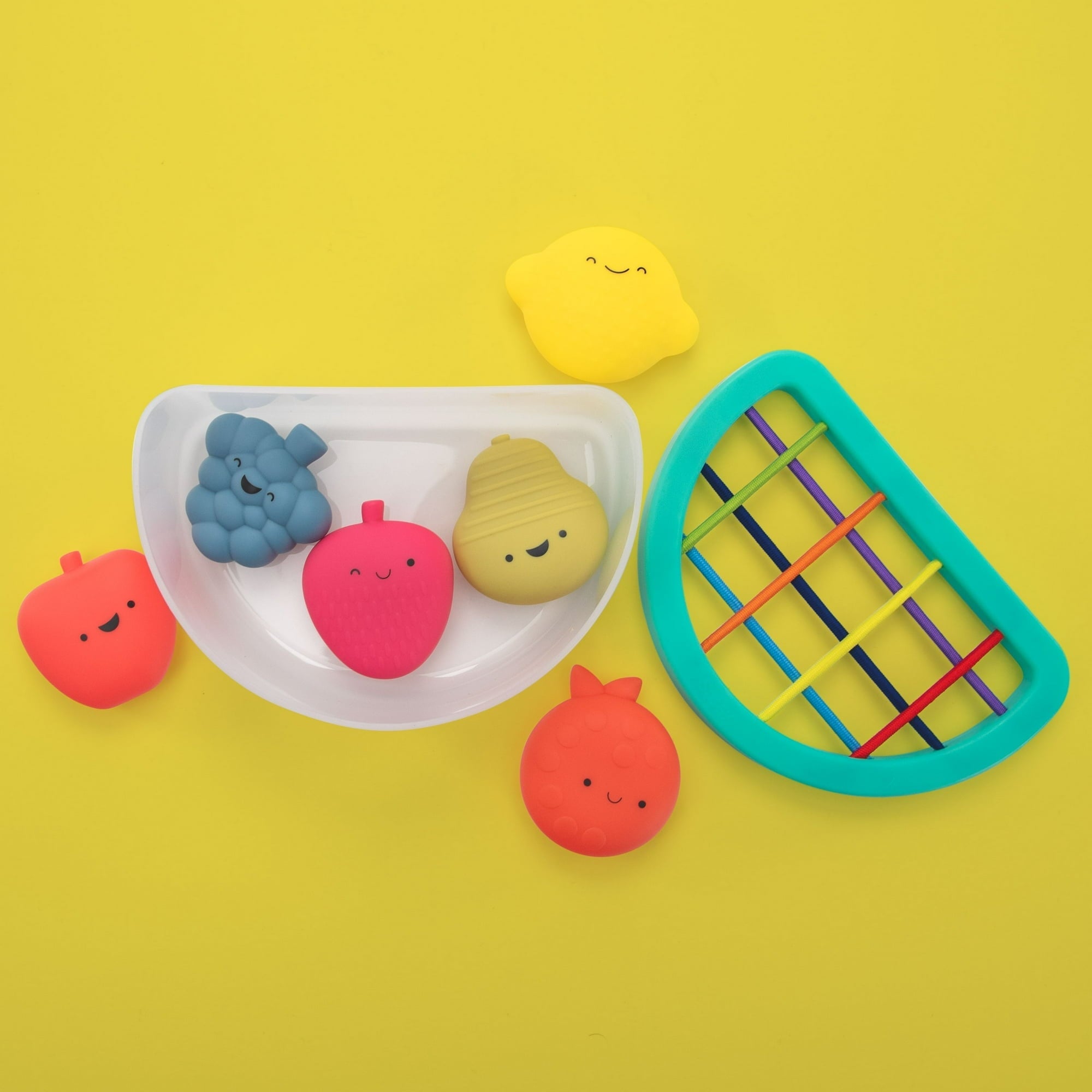 Sassy Fruit Fun Fill & Spill STEM Baby Toy Infants 6 Months Old to 2 Years Old