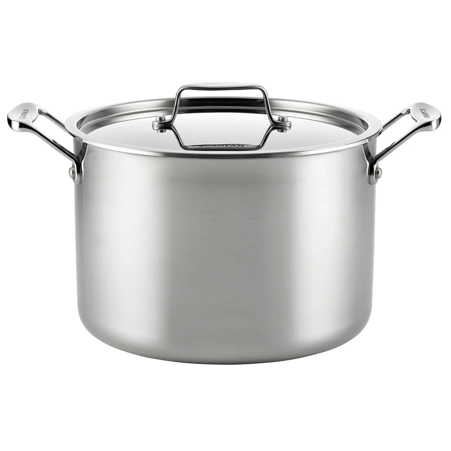 Scanpan Fusion 5 Stainless Steel Stockpot with Lid, 8 qt.