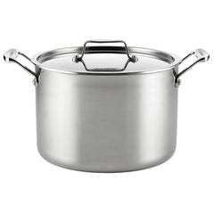 Scanpan Fusion 5 Stainless Steel Stockpot with Lid, 8 qt.