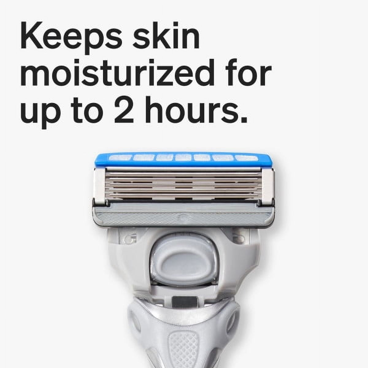 Schick Hydro Dry Skin Mens Razor Handle Plus 17 5-Blade Razor Cartridge Refills