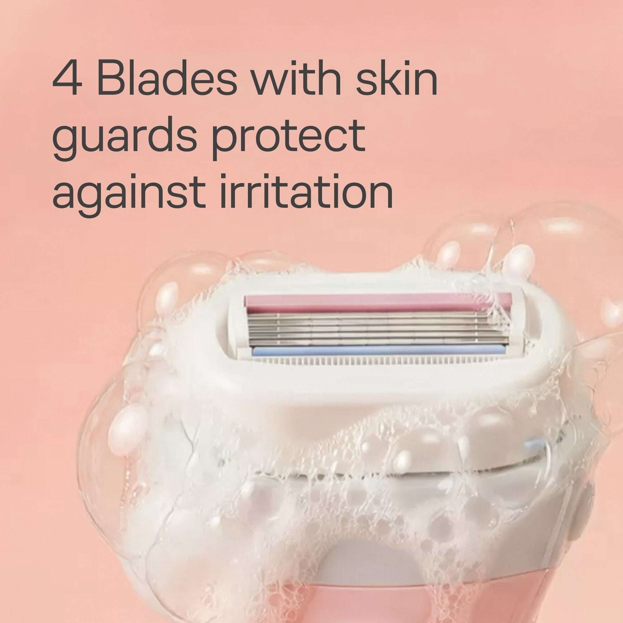 Schick Intuition Advanced Moisture Máquina de Afeitar para Mujer, 1 Mango y 2 Repuestos de 4 Cuchillas