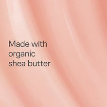 Women’s razor cartridge with organic shea butter claim, product close-up