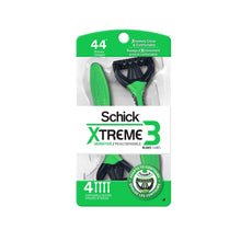 Schick Xtreme 3 Sensitive disposable razor set in retail blister package