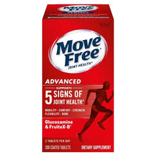 Move Free Advanced joint health supplement box, 200 coated tablets