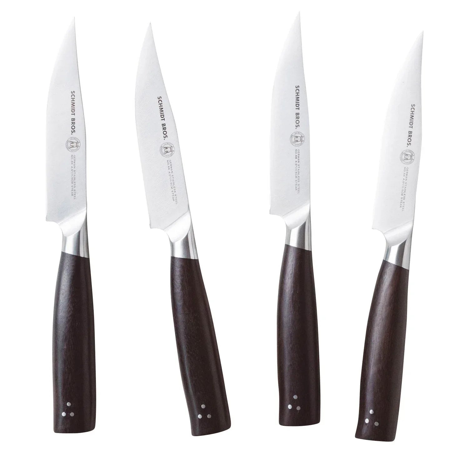 Schmidt Brothers Cutlery Delta Series Acacia Wood 4-pack Steak Knife Set - USA MEGA SHOP