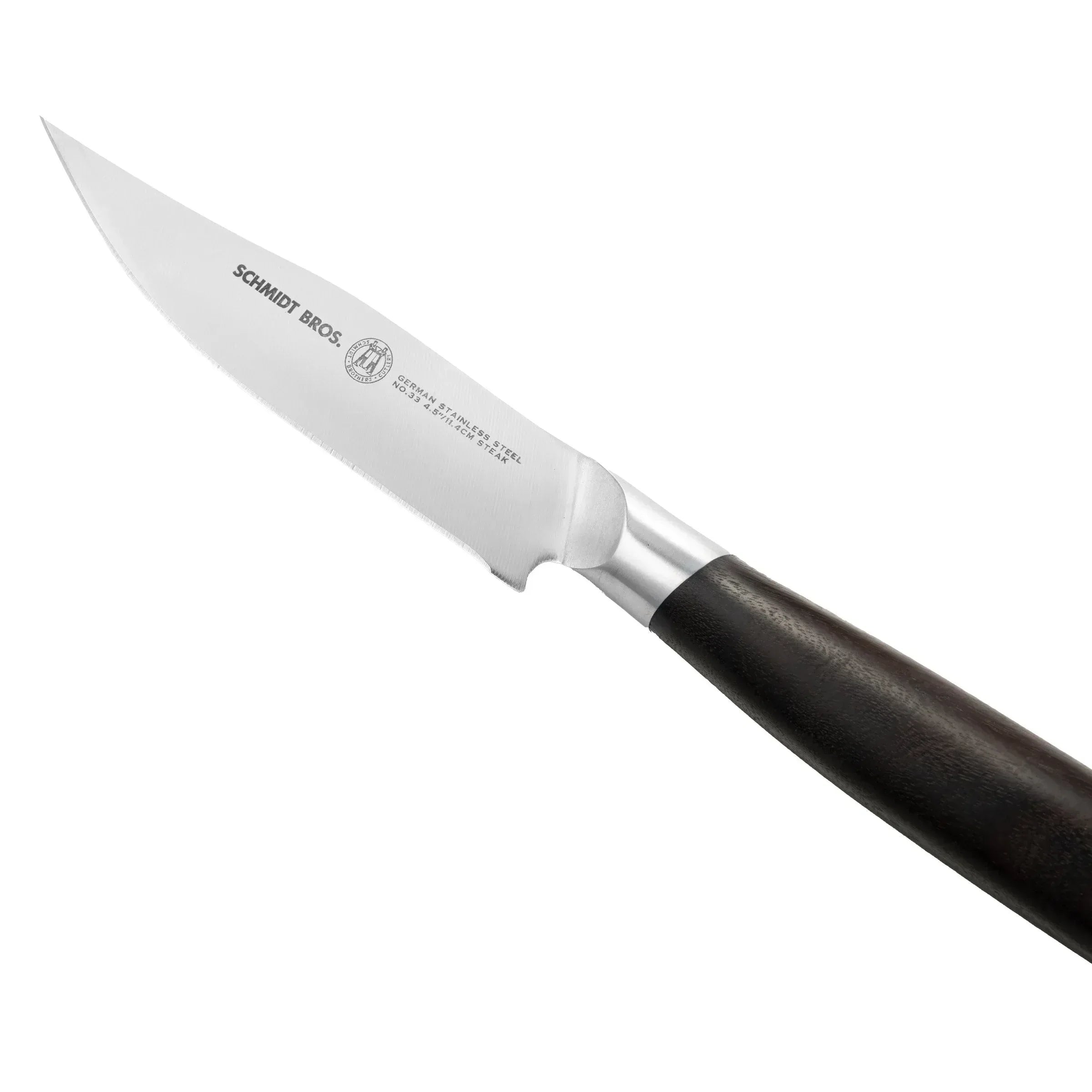 Schmidt Brothers Cutlery Delta Series Acacia Wood 4-pack Steak Knife Set