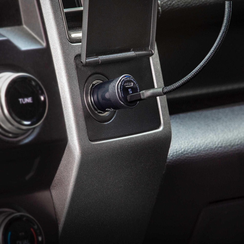 Scosche PowerVolt PD60 Dual Port USB-C Car Charger, 2-pack - USA MEGA SHOP